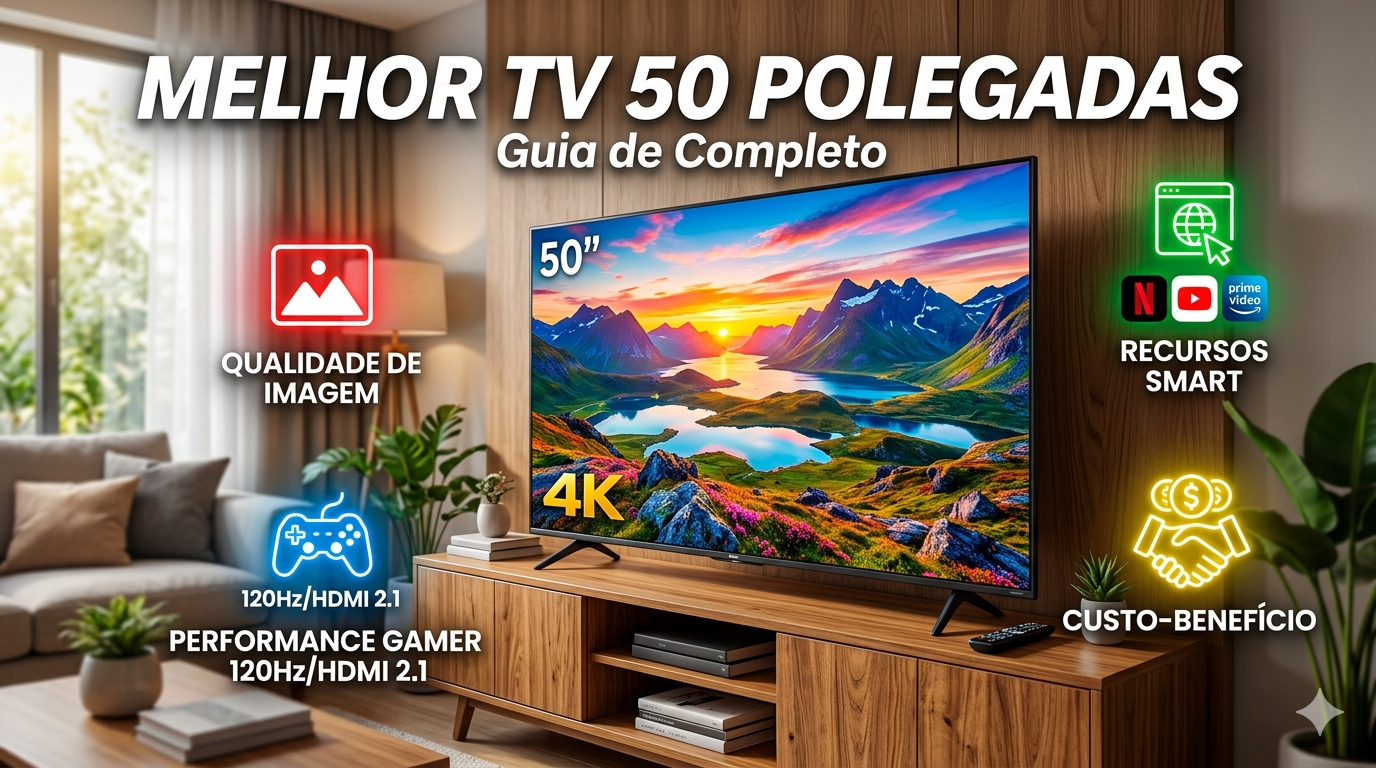 Melhor TV 50 Polegadas