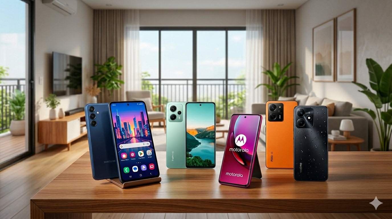 Melhores celulares até 1500 reais: top 10 modelos para 2026